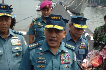 TNI AL pasang alat pemantau di Pulau Mangga, Jayapura