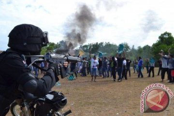 Aparat di perbatasan Nunukan rutin gelar patroli "pelangi"