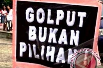 Sekelompok anak muda suarakan anti-golput