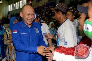 Pramono-Yudhoyono umumkan "tujuh kabar baik" di Palembang