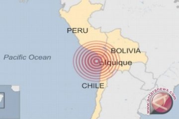 Gempa bermagnitudo 6,0 guncang Chile tengah