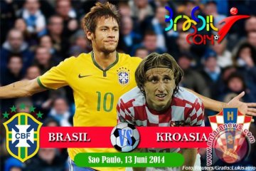 Prediksi Brasil vs Kroasia