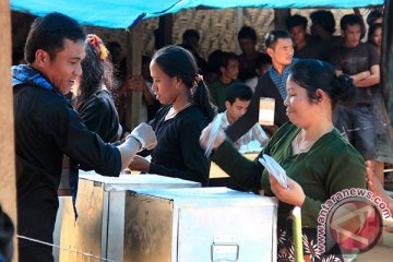 Warga Baduy antusiatis nyoblos