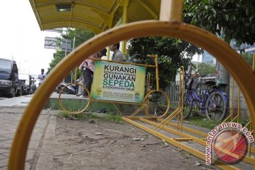 Pemkot Bekasi mulai bangun halte penitipan sepeda