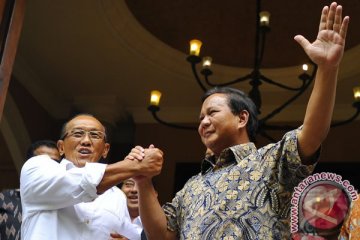 Prabowo-Aburizal Bakrie belum capai kesepakatan formal