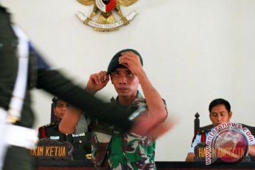 Prajurit pinjamkan senjata berondong posko Nasdem disidang