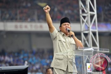 Prabowo puji SBY di depan ratusan guru