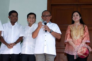 Aburizal temui Megawati bicarakan kemungkinan koalisi