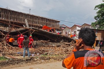 Polisi periksa tujuh saksi terkait ruko ambruk di Samarinda