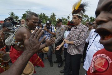 Presiden berdialog dengan masyarakat Papua