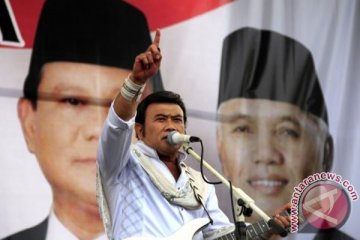 Rhoma puji pasangan Prabowo-Hatta