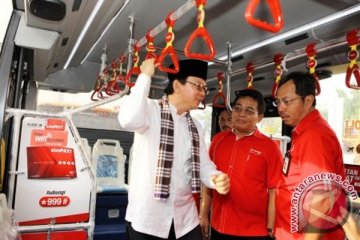 Transjakarta telah operasikan puluhan bus sumbangan