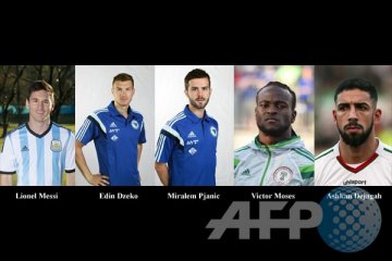Lima pemain menonjol di Grup F Piala Dunia