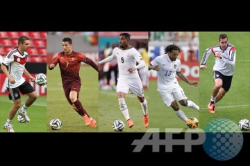 Lima pemain menonjol di Grup G Piala Dunia