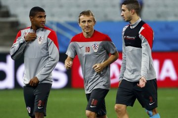 Modric sudah berlatih setelah cedera