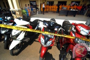 Polresta Tangerang bekuk lima pelaku pencuri motor