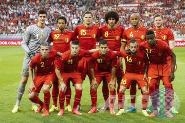 Belgia di peringkat I FIFA untuk pertama kalinya