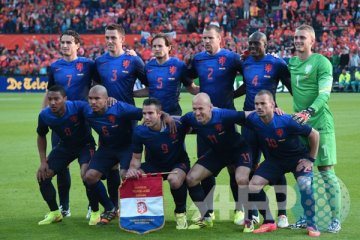 Fans Belanda di Jayapura konvoi lagi, rayakan kemenangan