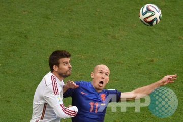 Belanda unggul sementara 4-1