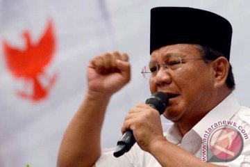 Prabowo : terima kasih masyarakat Sulsel