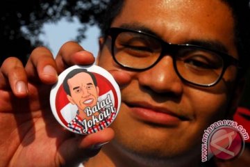 Relawan berjuang menangkan Jokowi dua periode