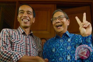 Jokowi silaturrahmi dengan masyarakat sekaligus petakan dukungan