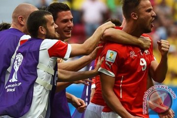 Dua gol pemain pengganti antar Swiss kalahkan Ekuador
