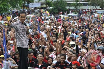Jokowi tandatangani kontrak politik dengan masyarakat