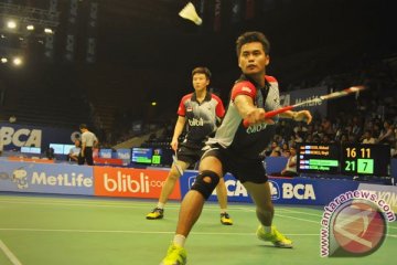 Tontowi/Liliyana kalah dari Xu/Ma di final Denmark Terbuka