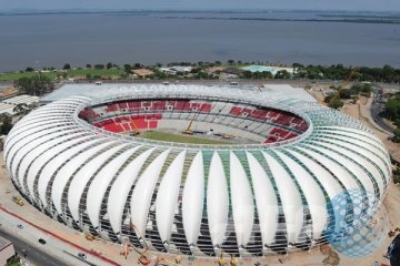 Estadio Beira-Rio bukti semangat Brasil