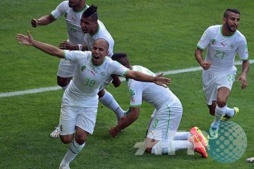 Turun minum, Belgia 0-1 Aljazair