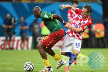 Hingga menit ke 74, Kroasia 4-0 Kamerun