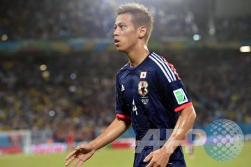 Honda "man of the match" Jepang vs Yunani