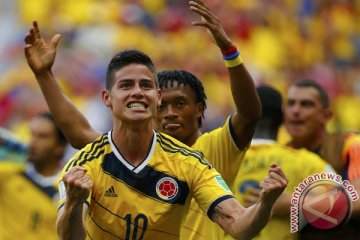 Kolombia tidak terpengaruh absennya Suarez