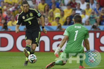 "Tiki-taka" masih hidup, Spanyol telan Australia 3-0