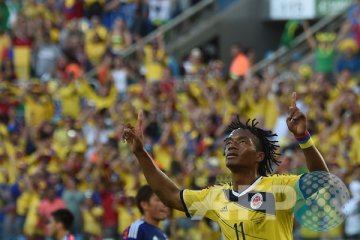 Kolombia ungguli Jepang 1-0 lewati penalti