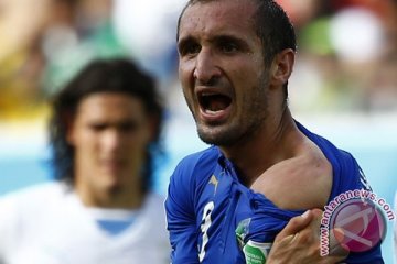 Chiellini trigol, Italia cuma menang 2-1