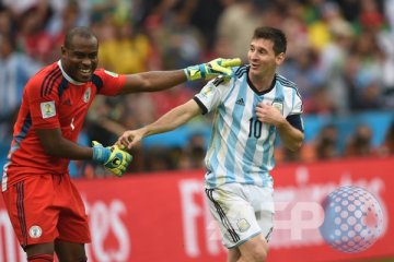 Klasemen akhir Grup F, Argentina dan Nigeria lolos