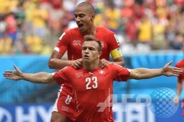 Trigol Shaqiri antar Swiss ke 16 Besar, tantang Argentina