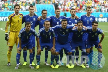 Susunan pemain Bosnia vs Iran