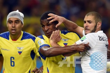 Unggul jumlah pemain, Prancis malah ditahan Ekuador 0-0