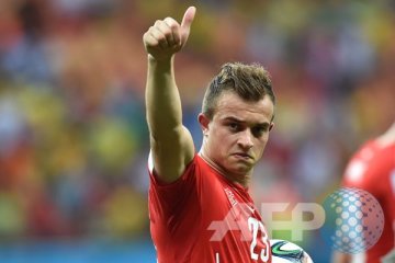 Euro 2016 - Gol akrobatik Shaqiri paksa babak tambahan laga Swiss vs Polandia