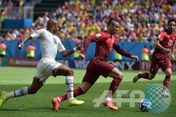 Babak I, Portugal ungguli Ghana 1-0