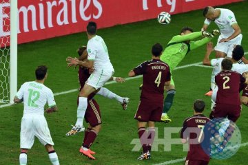 Tahan imbang Rusia 1-1, Aljazair melaju ke 16 besar