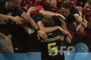 10 pemain Belgia tundukkan Korea Selatan 1-0
