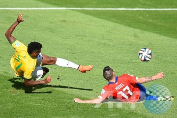 Offisial Brasil bantah pukul pemain Chile