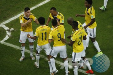 Kolombia tantang Brasil di perempatfinal