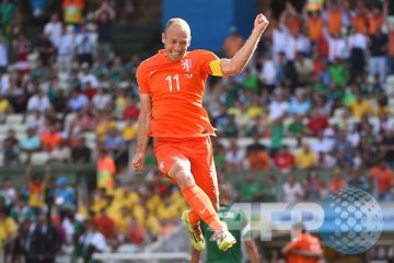 Robben minta maaf karena diving lawan Meksiko