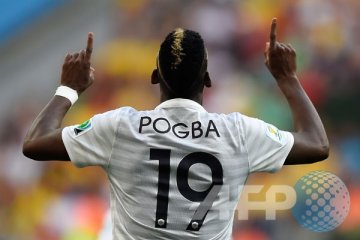 Pogba Man of the Match Prancis vs Nigeria