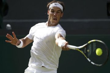 Nadal tumbang di tangan Kyrgios di Wimbledon